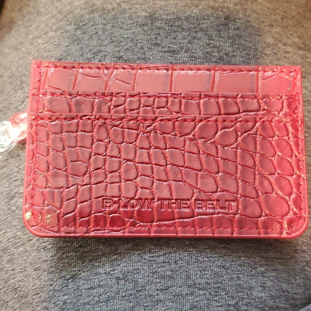 B-low the Belt credit card case